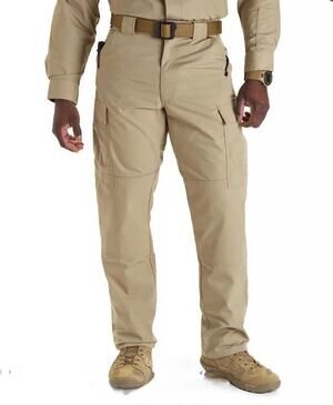 NWOT 5.11 Men's Ripstop TDU Pants Large Regular Khaki Gorpcore Workwear Military